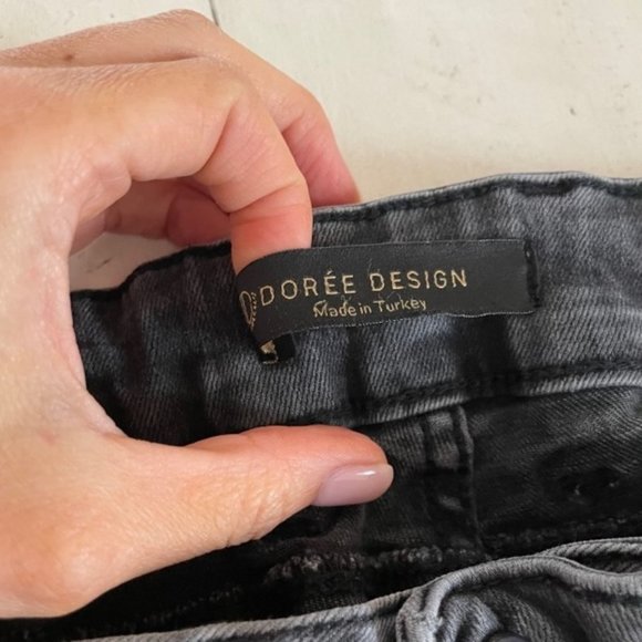 Doree Design Used Black/Gray Mens Jeans - Picture 4 of 5